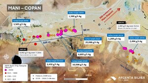 ARGENTA SILVER REPORTS SURFACE EXPLORATION RESULTS AT EL QUEVAR: HIGH GRADE SILVER AT SURFACE, 20+ TARGETS DEFINED