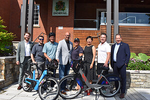 BIXI is launching in Dorval with six stations