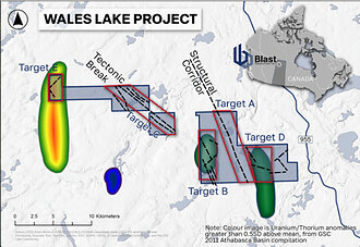 Figure 1: Priority Targets at Wales Lake