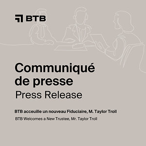 BTB Welcomes a New Trustee, Mr. Taylor Troll