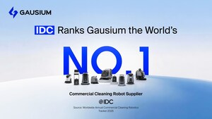 Gausium Ranked World's No.1 Commercial Cleaning Robot Supplier by IDC, Shifting From Flagship Wins to Scalable Growth