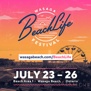 The Carpet Frogs, Jukebox Heroes and Gold Dust Woman Headline New BeachLife Festival in Wasaga Beach