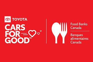 Toyota Canada and its dealers renew Food Banks Canada partnership with an additional $300,000 donation and a new campaign